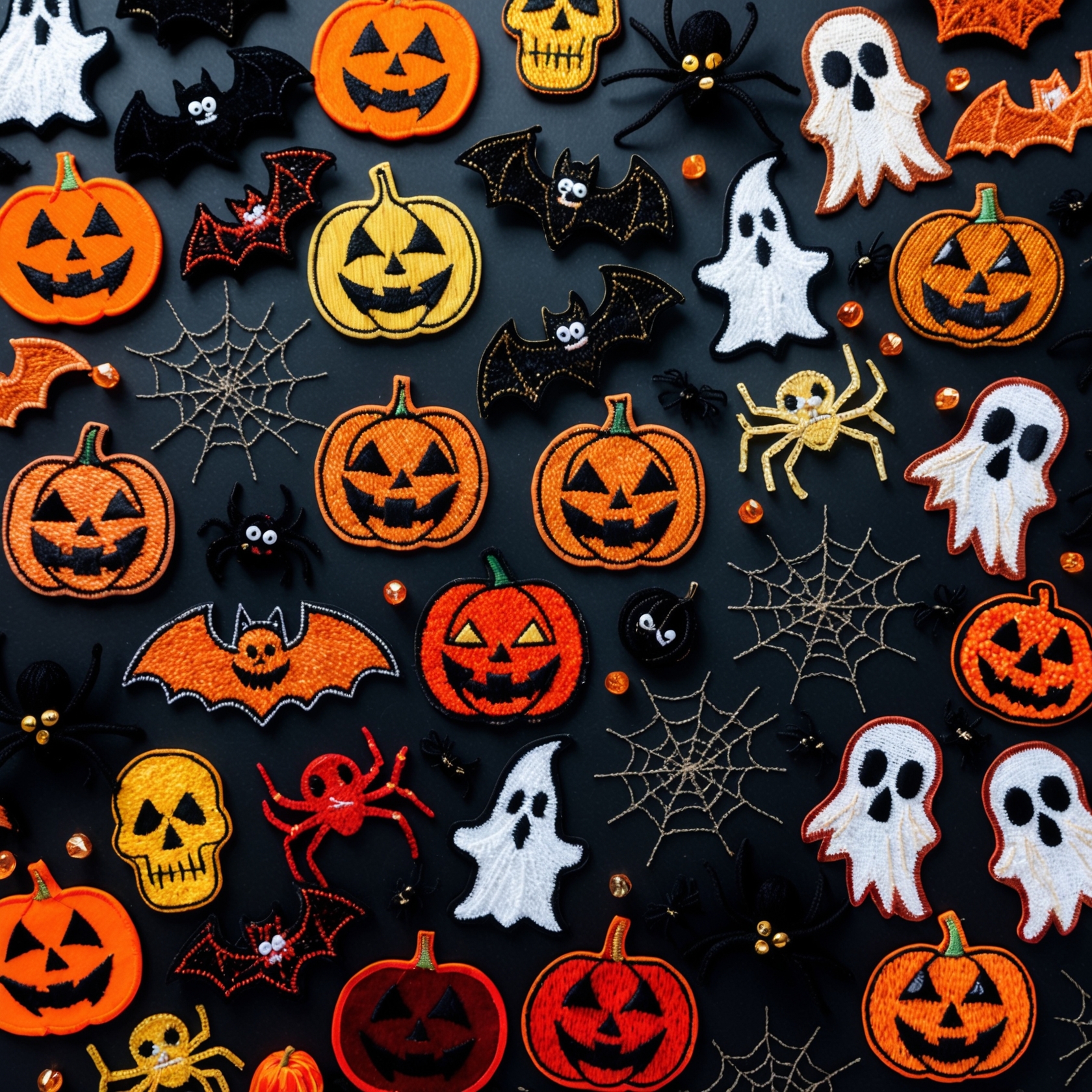 Halloween patches