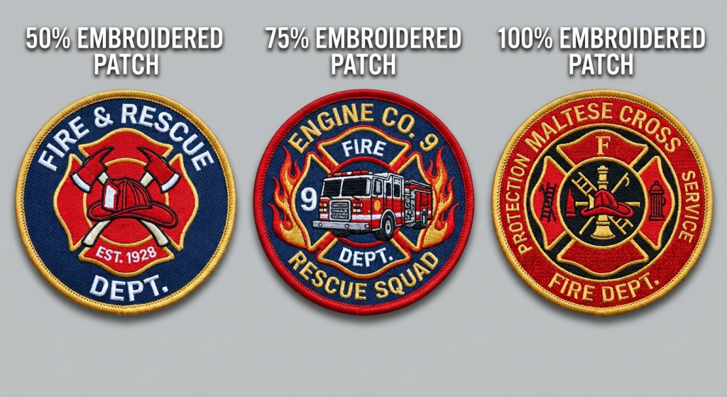 Embroidery Coverage
